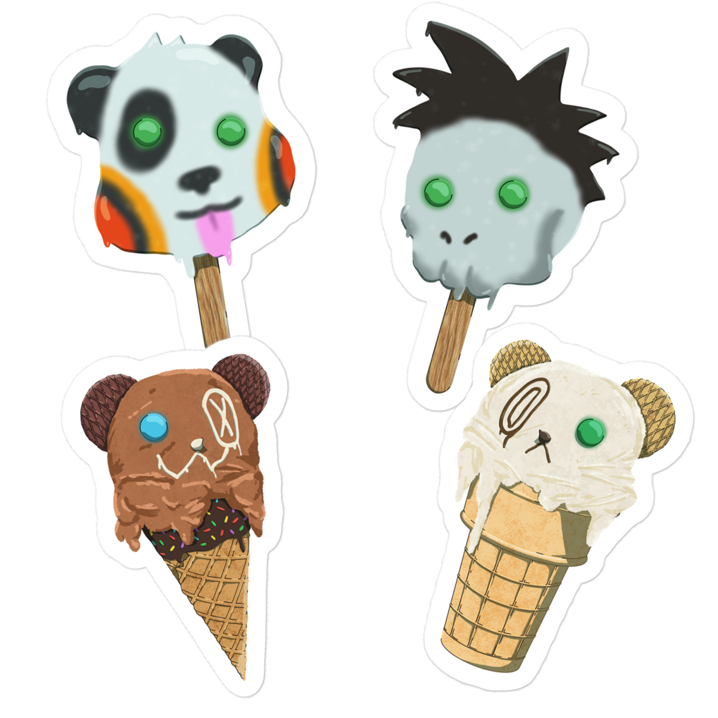 Ice Cream Sticker Bundle