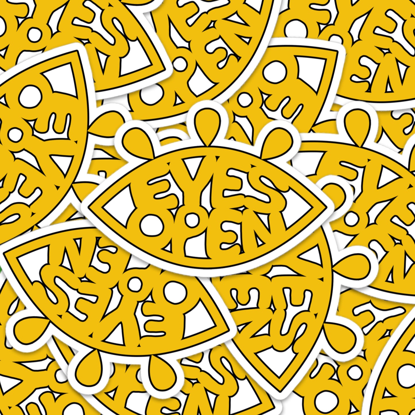Eyes Open Sticker