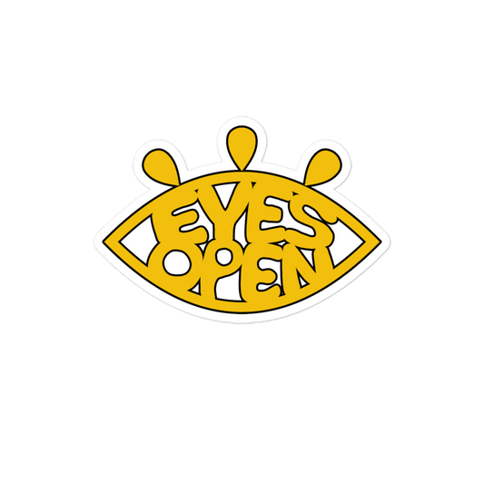 Eyes Open Sticker