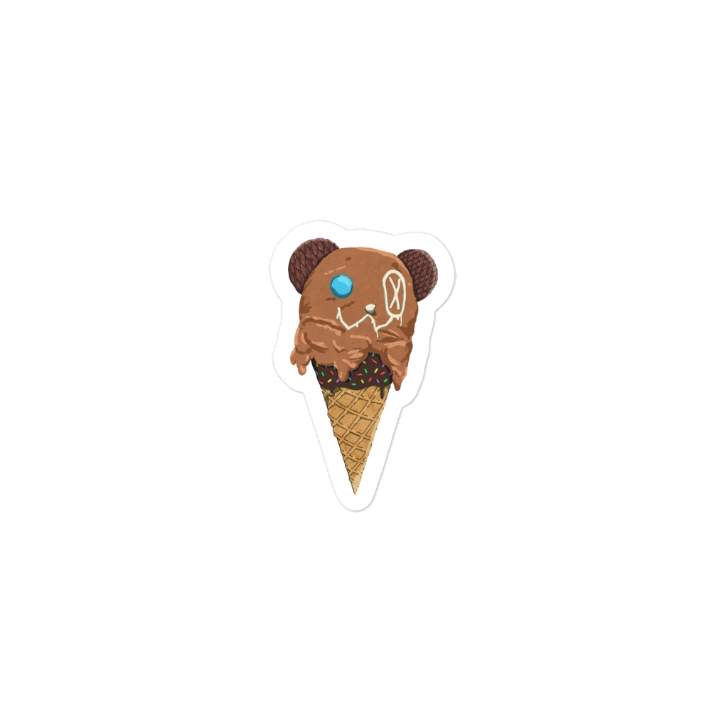 Moku Ice Cream Sticker