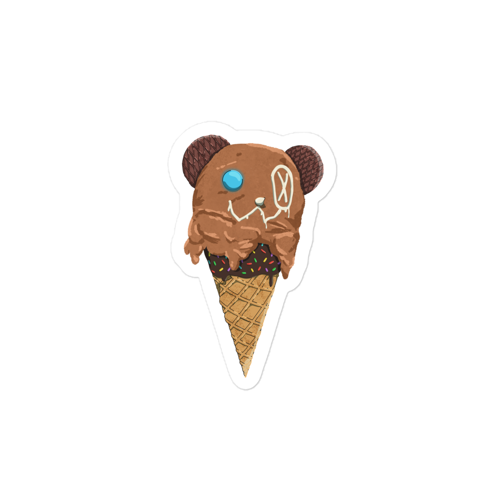 Moku Ice Cream Sticker