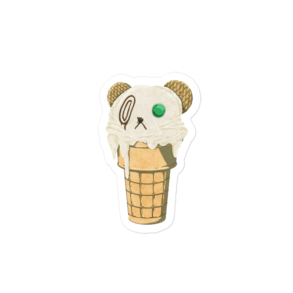Noku Ice Cream Sticker
