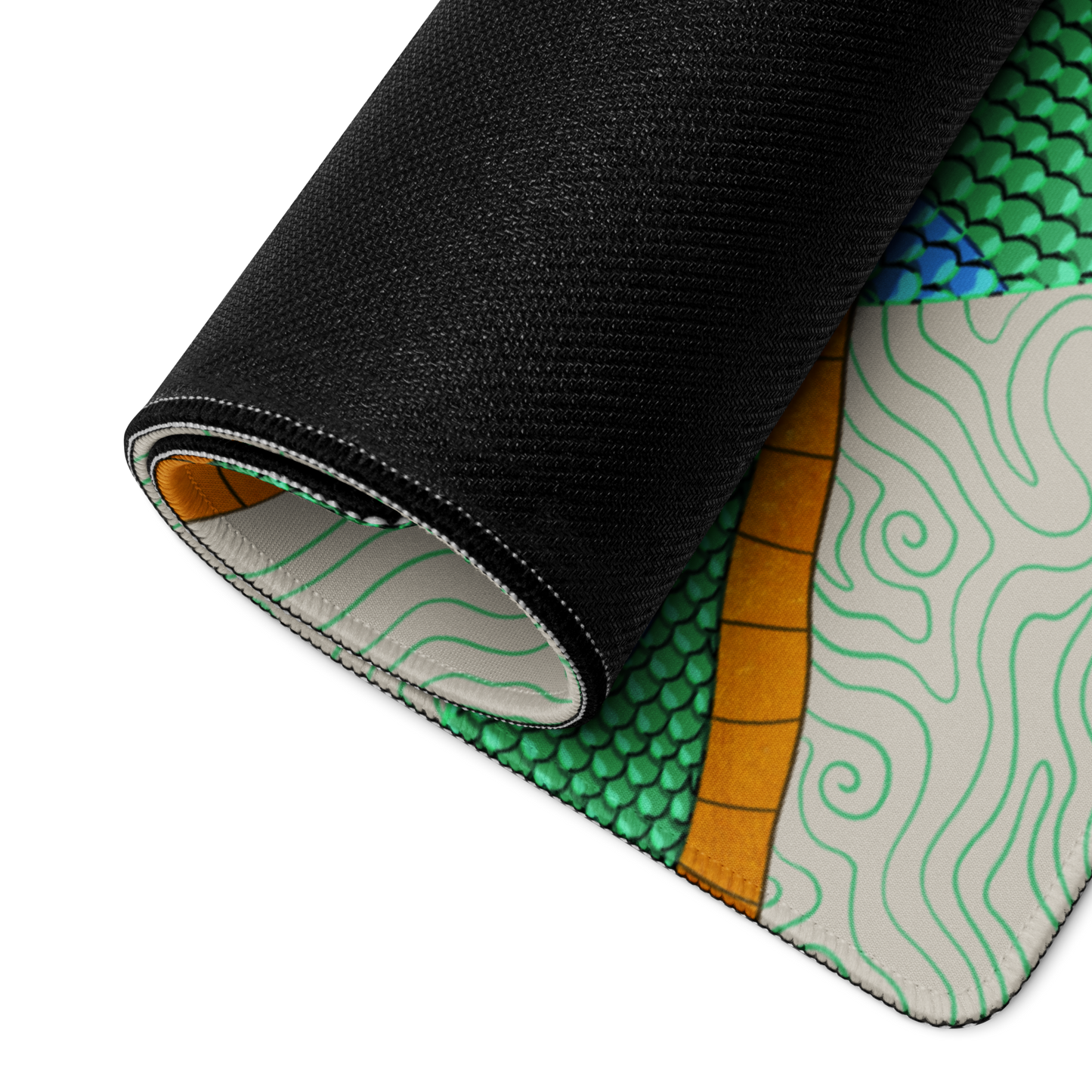 Snake Coil Desk Mat