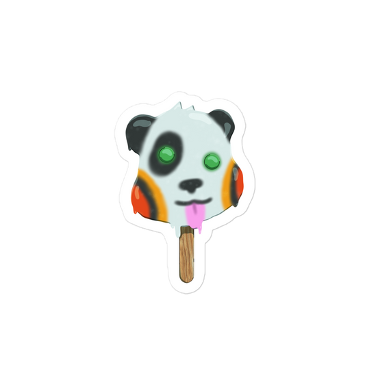 Bear Popsicle Sticker