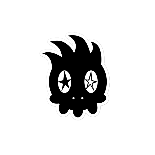 Chuck Skull Sticker