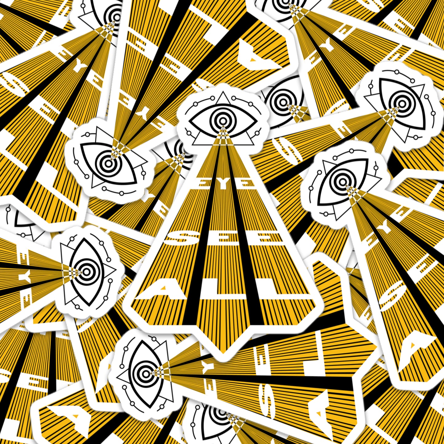 Eye See All Sticker