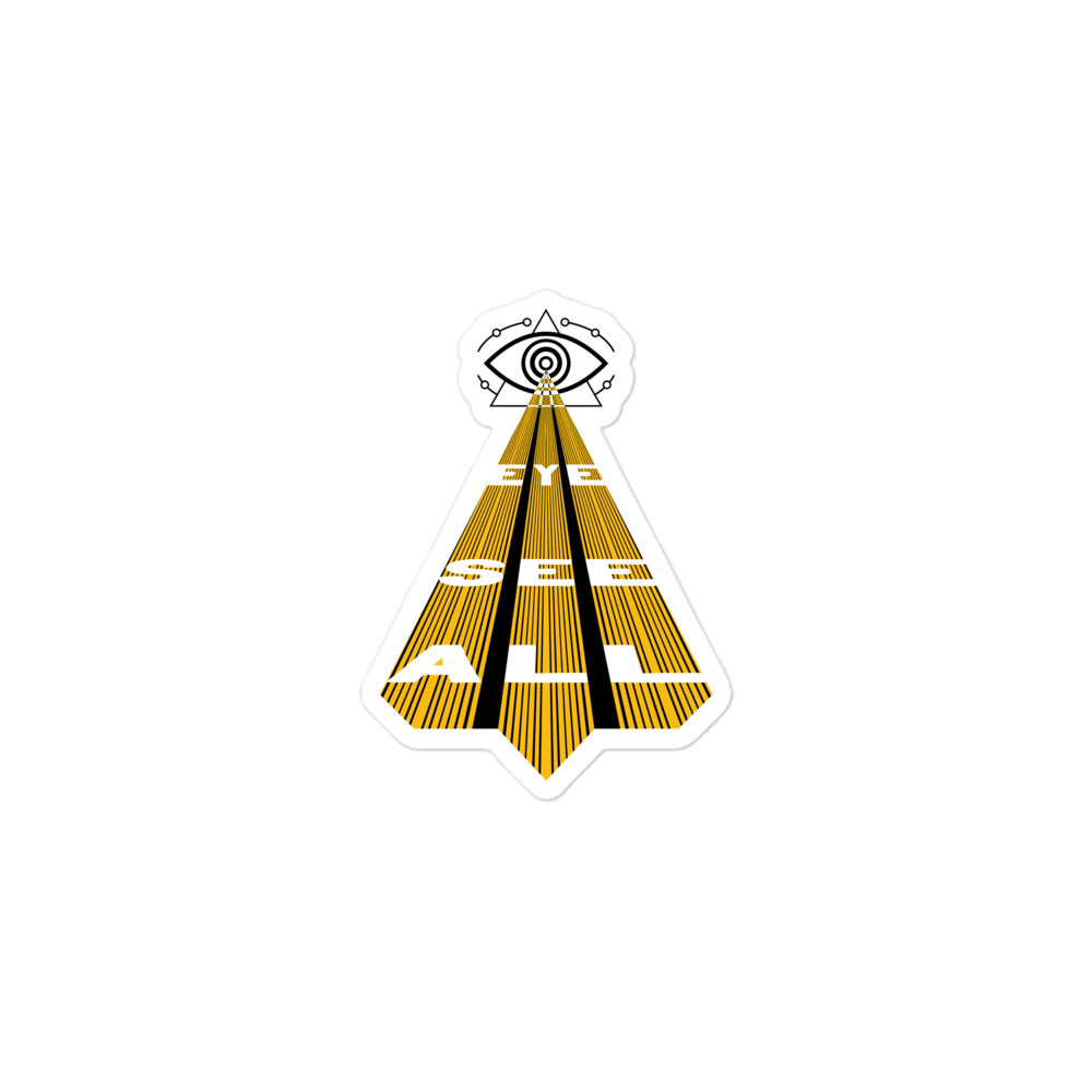 Eye See All Sticker