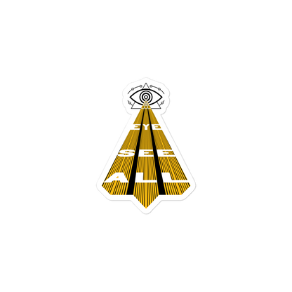 Eye See All Sticker