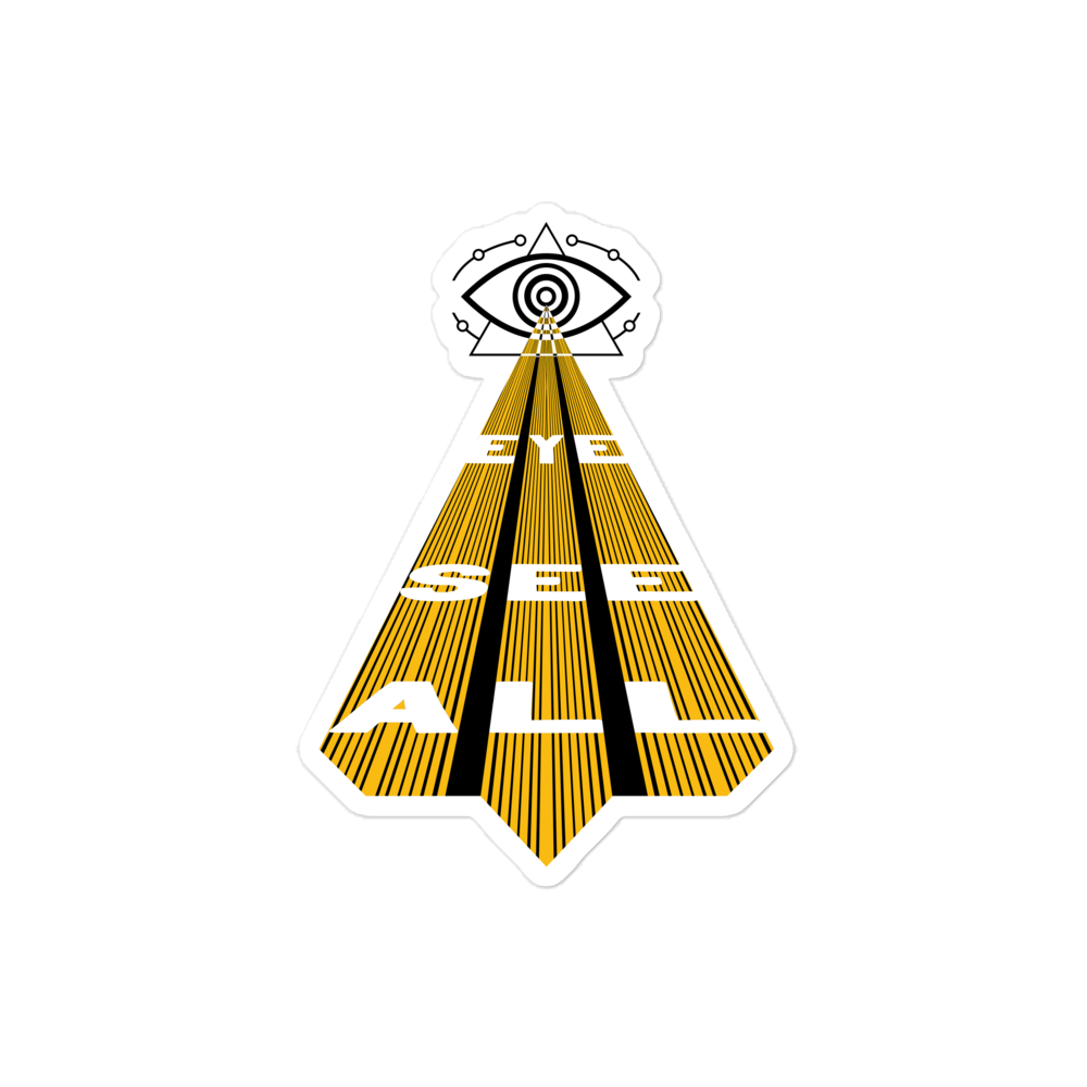 Eye See All Sticker