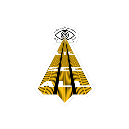 Eye See All Sticker