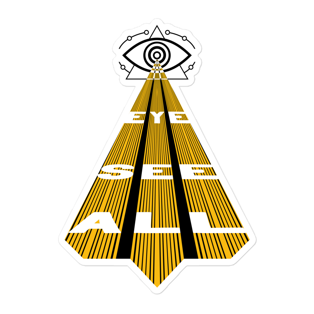 Eye See All Sticker