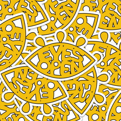 Eyes Open Sticker