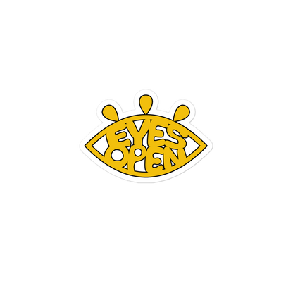 Eyes Open Sticker