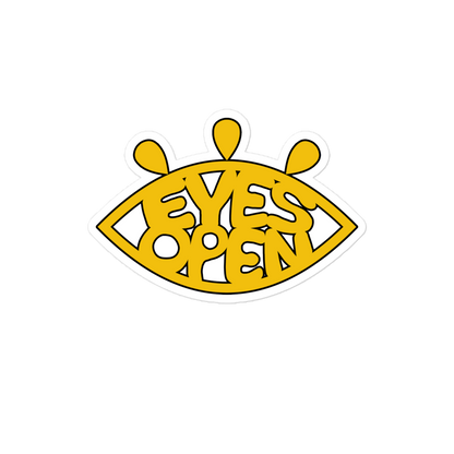 Eyes Open Sticker