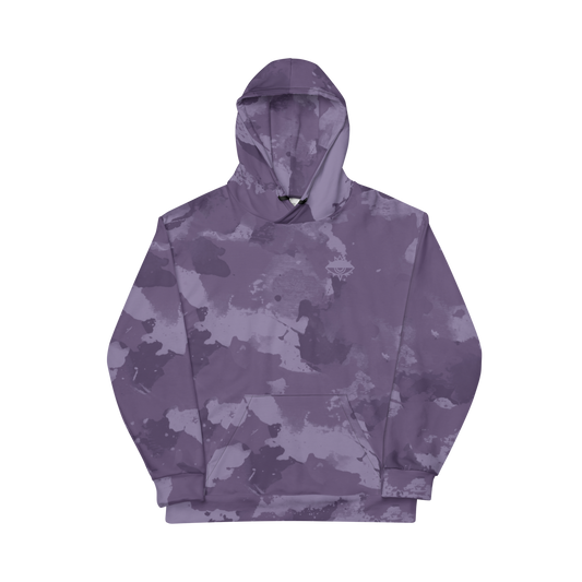 Purple Splatter Hoodie