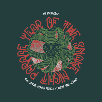 Snake Coil Oversized Hoodie