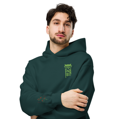 Snake Coil Oversized Hoodie