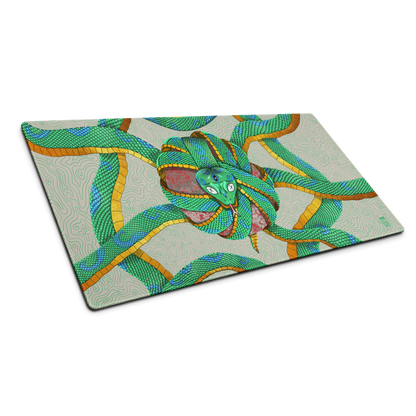 Snake Coil Desk Mat