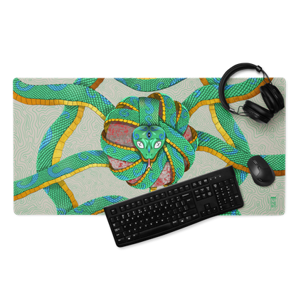 Snake Coil Desk Mat
