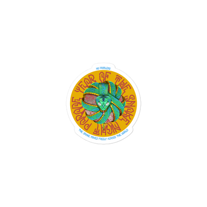 Snake Coil Sticker