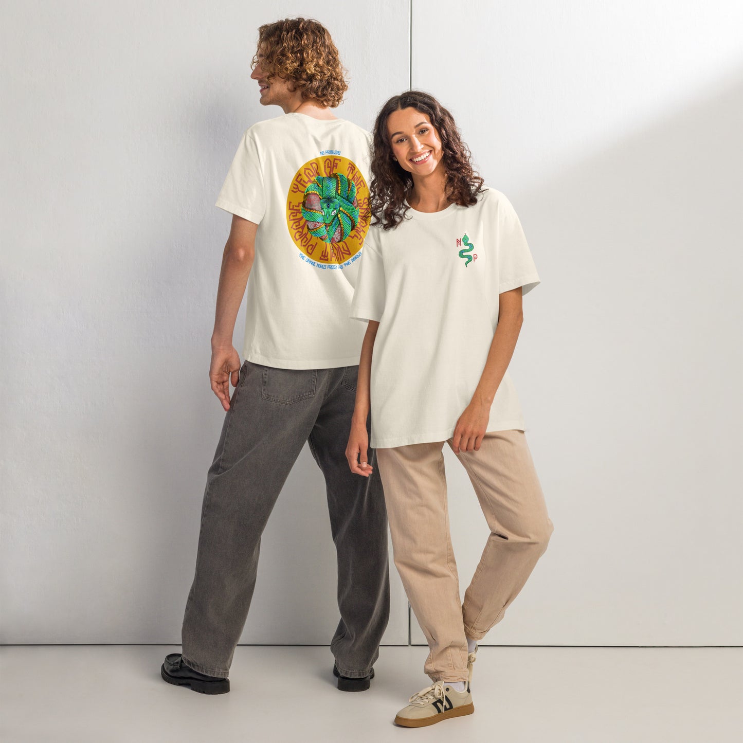 Snake Coil Oversized T-Shirt